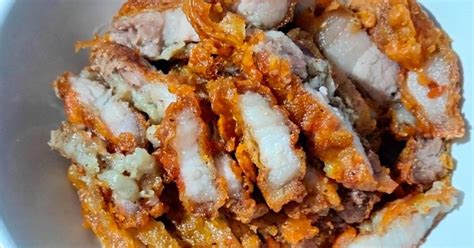 Resep Samcan Goreng Crispy Sambal Matah Oleh Vichai Kitchen Cookpad