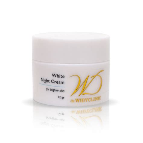 Jual Whitening Night Cream Dr Widy Clinic Krim Malam Wajah Glowing