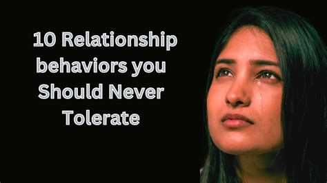 Psychology Facts 10 Relationship Behaviors You Should Never Tolerate