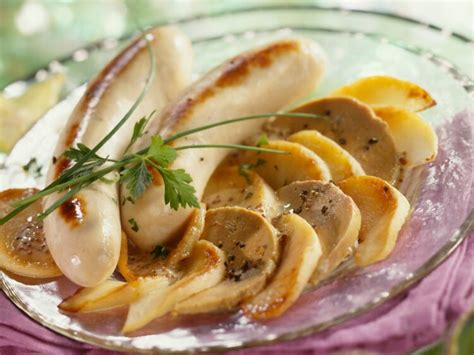 Boudin blanc aux pommes et foie gras facile découvrez les recettes de