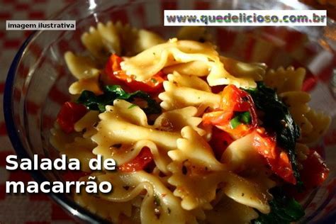 Como fazer uma deliciosa Salada de macarrão