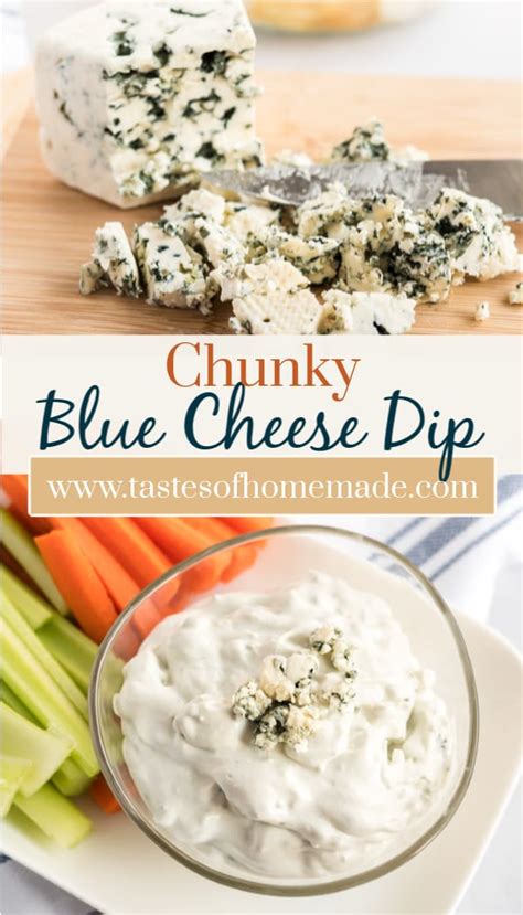 Chunky Blue Cheese Dip Tastes Of Homemade