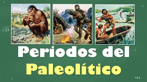 Periodos del Paleolítico aulamedia Historia YouTube