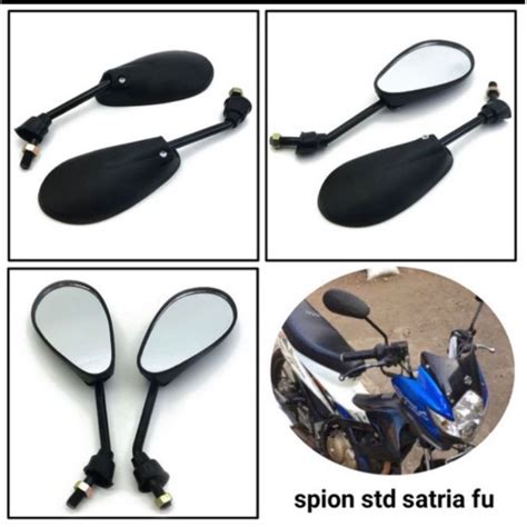 Jual Spion Model Satria Standar Suzuki Tangkai Tanggung Spion