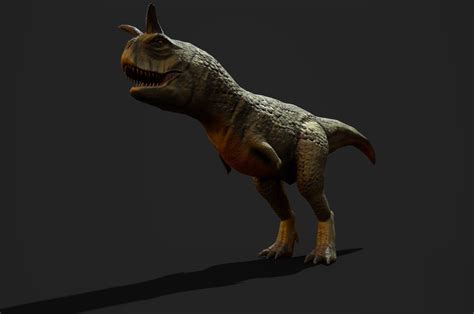 Artstation Carnotaurus 3d Model