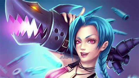 Jinx League Of Legends K Hd Games K Wallpapers Images Backgrounds Hot