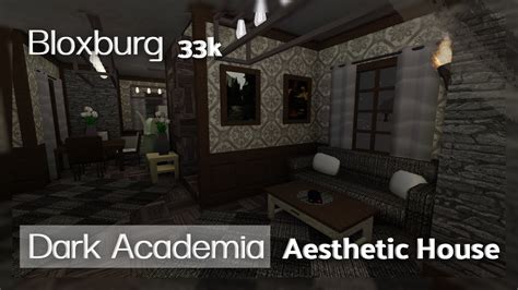 Bloxburg Dark Academia Mansion