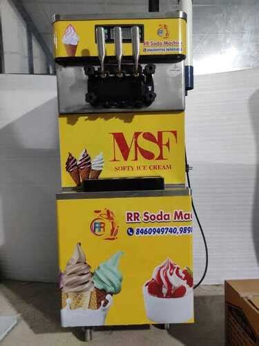 Semi Automatic Ice Cream Cone Filling Machine Used In Shop Hardness