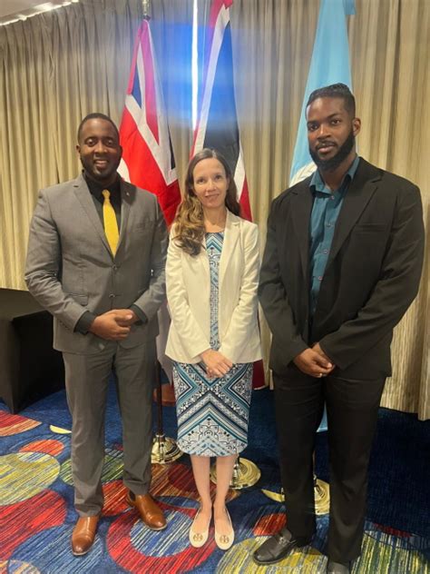 St Martin News Network Minister Lyndon Lewis Attends United Nations