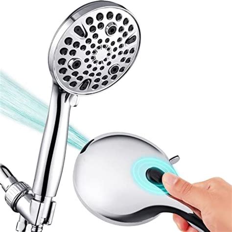 Aquacare High Pressure Mode Handheld Shower Head Anti Clog Nozzles