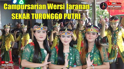 Campursarian Wersi Jaranan Sekar Turonggo Putri Live Legok Mandiraja