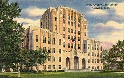 The Potter County Courthouse in Amarillo, Texas is considered the best high rise art deco ...