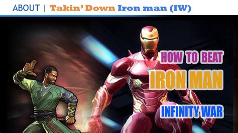 Mcoc How To Beat Iron Man Infinity War Youtube