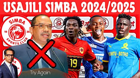 USAJILI WA SIMBA 2024 2025 Kocha Mpya Mabululu Feisal Brian