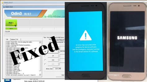 Samsung Logo Stuck Software Error Software Update Flash Fix