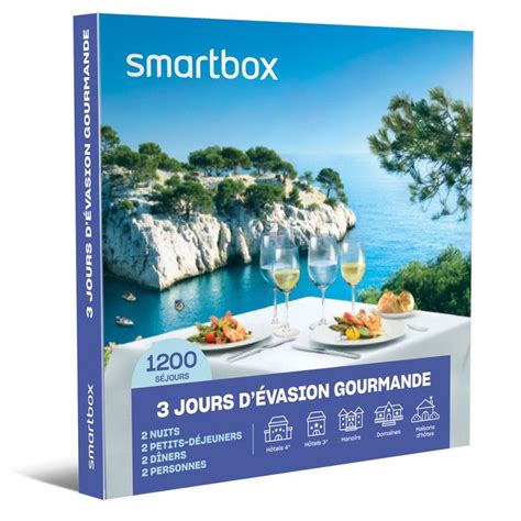 Smartbox Coffret Cadeau Jours D Vasion Gourmande H Tels