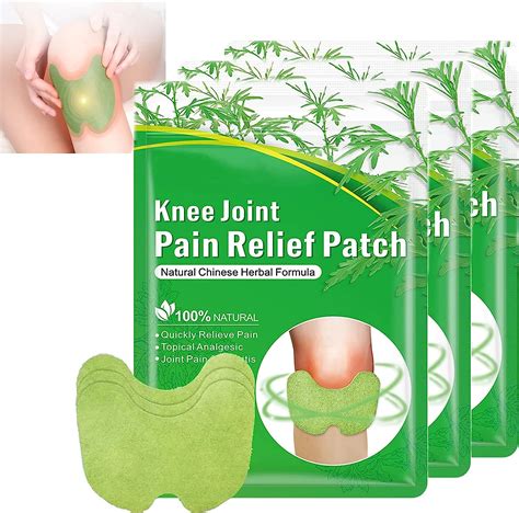 Flexiknee Natural Knee Pain Patch Stay Warm And Long Lasting Herbal Knee Patches For Pain Relief