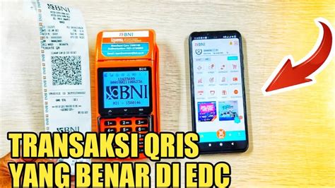 Cara Transaksi Qris Di Edc Pax D Youtube