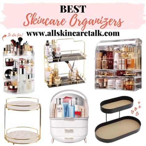 Beautiful Skincare Organizers To Store Your Products