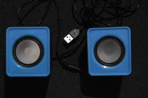 Обзор от покупателя на Колонки Defender SPK 22 Blue USB (65501 ...