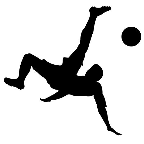 Jugador De Futbol Silueta Png