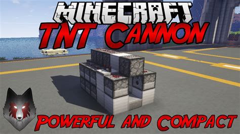 Minecraft Tnt Cannon Tutorial