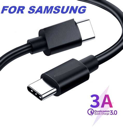 Original Samsung Type C To Type C Cable Fast Charging PD Cable Lazada