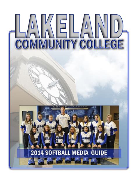 2014 Lakeland CC Softball Media Guide by Lakeland Community College ...