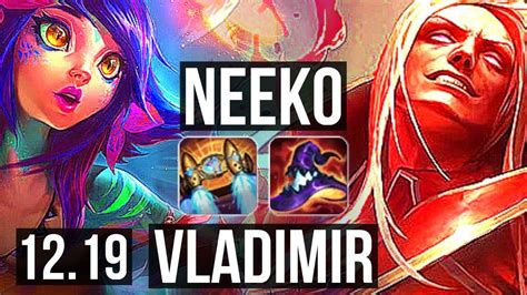 NEEKO Vs VLAD MID 8 1 4 1 4M Mastery 300 Games Dominating EUW