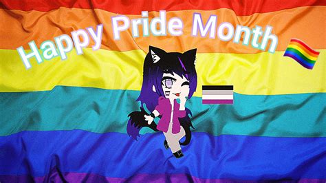 Happy Pride Month Everyone 🏳️‍🌈🏳️‍🌈🏳️‍🌈 •gacha Life Español• Amino