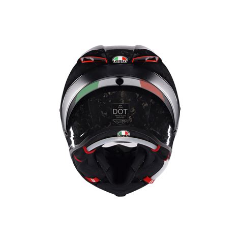 Pista Gp Rr Italia Carbonio Forgiato Casco Moto Integrale E2206 Dot Dainese