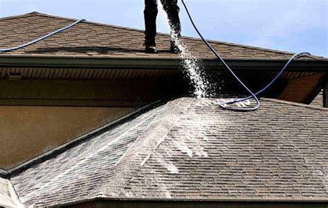 Performing A Soft Wash On Your Roof Pink Pro Wash