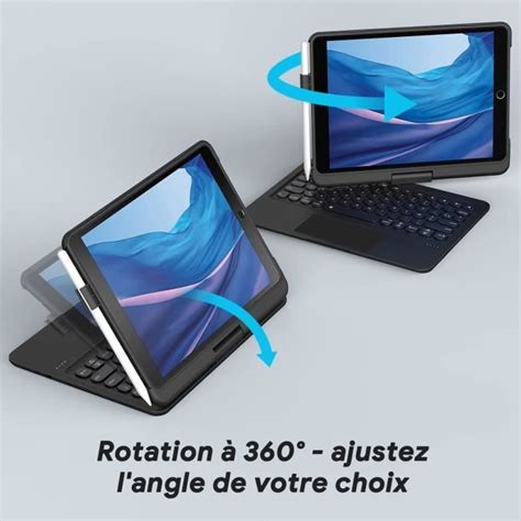 Clavier Pour Ipad Eme Generation Rotatif Coque Pour Ipad