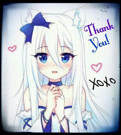 Cute Anime Girl Thank You Udeathisn3ar