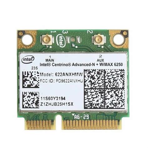 Intel Centrino Advanced N WiMAX 6250 Dual Band 300M 2 4 5G Wi Fi PCI E