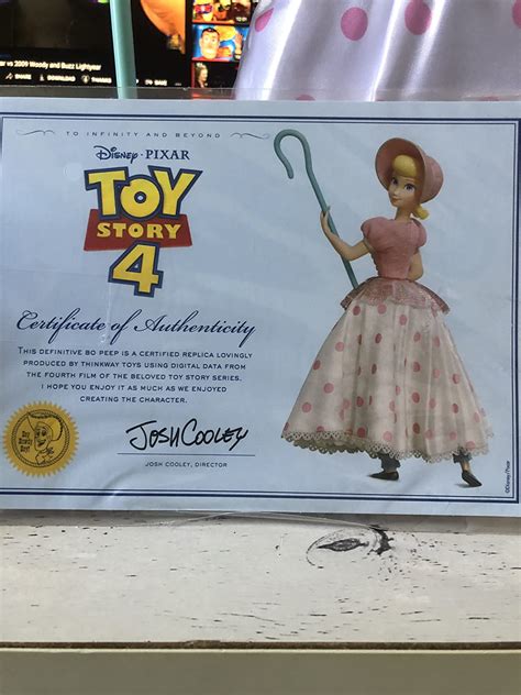 Disney Toy Story 4 Signature Collection Bo Peep And Sheep Figurine