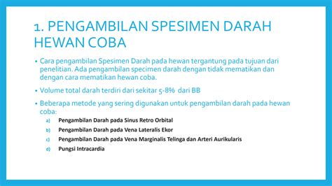 Solution 3 Pengambilan Spesimen Darah Dan Organ Studypool