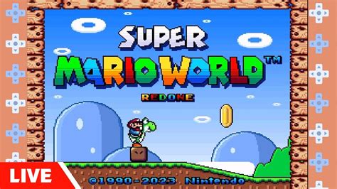 Live 298 Zerando Super Mario World Redone SNES HACK YouTube