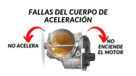 Fallas y soluciones del cuerpo de aceleración