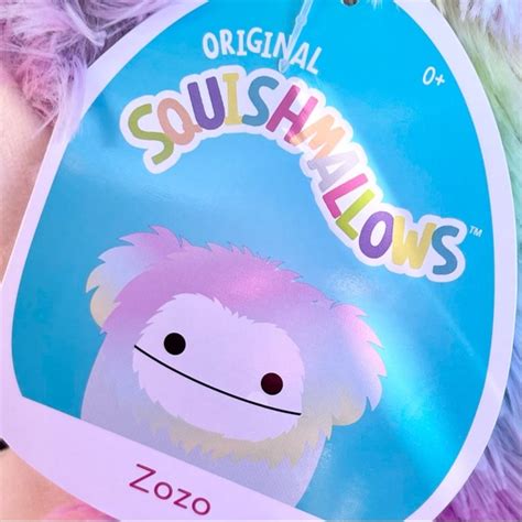 Squishmallows Other Zozo The Bigfoot Squishmallow 6 Rainbow Big