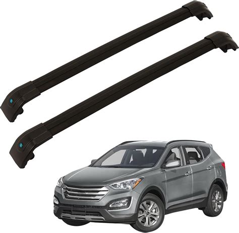 Tuntrol Barras Transversales De Aluminio Compatibles Con Hyundai Santa