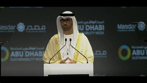 Adnoc Group Ceo Dr Sultan Al Jaber Speech At The Opening Ceremony Of