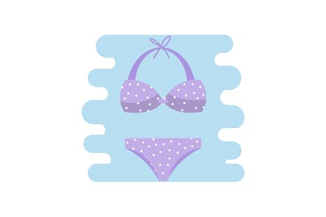 Summer Beach Bikini Background Icon Graphic By Goodcicadaid Creative Fabrica