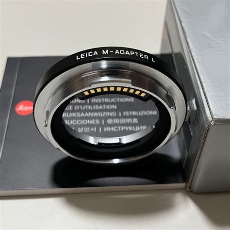 FLASH Original Leica M To L Mount Adapter Photography Lens Kits On