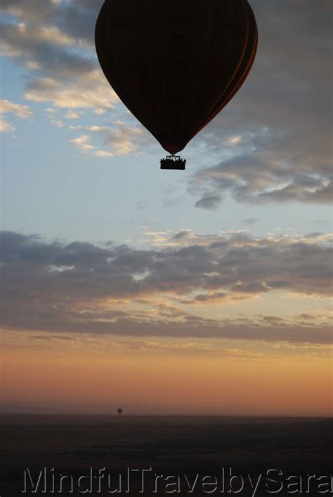 Viaje En Globo En Kenia Al Amanecer En Masai Mara Safari En Globo