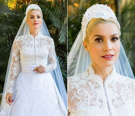 Novo Vestido De Noiva De Sandra Em Ta Mundo Bom Tem Estilo