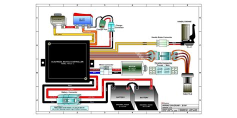 Electric Scooter Electrical Schematic Diagram