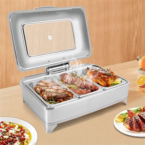 Amazon Electric Chafing Dish Pan Qt Food Warmers For Parties