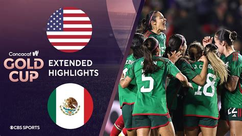 United States Vs Mexico Extended Highlights CONCACAF W Gold Cup I