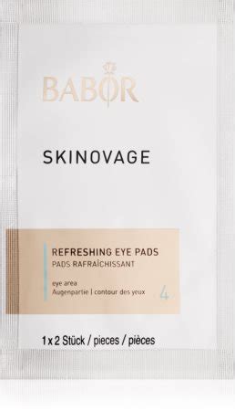 Babor Skinovage Refreshing Eye Pads Almofadas De Gel Anti